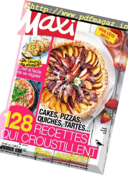 Maxi – Hors Serie Cuisine – Mai-Juin 2017 Cover