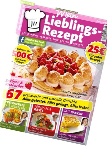 Mein Lieblingsrezept – Juni 2017 Cover