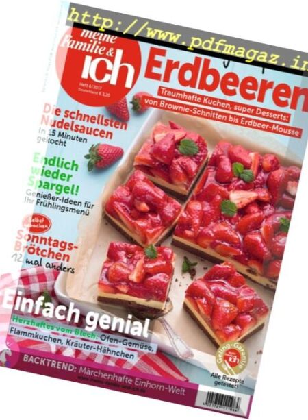 Meine Familie & ich – Nr.6, 2017 Cover