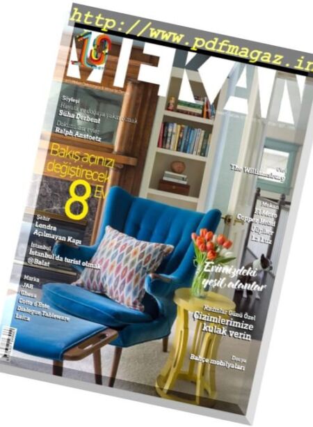 Mekan Magazine – Mart-Nisan 2017 Cover