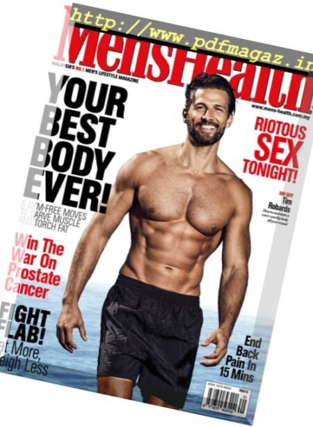 Men’s Health Malaysia – Jun 2017 Cover