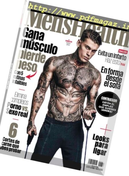 Men’s Health Mexico – Mayo 2017 Cover