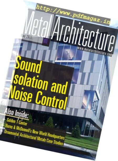 Metal Architecture – May 2017 Cover