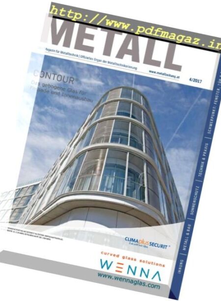 Metall – April 2017 Cover