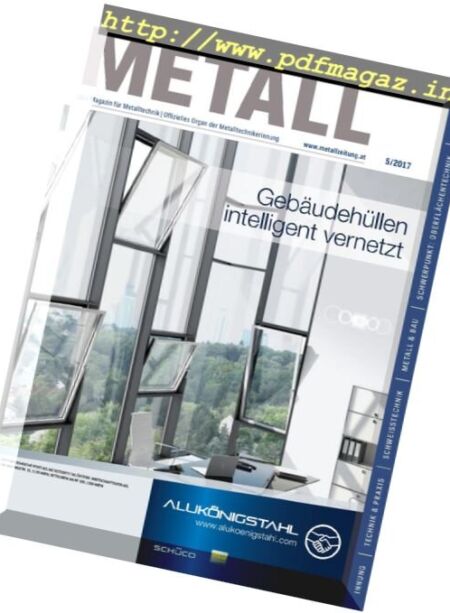 Metall – Mai 2017 Cover