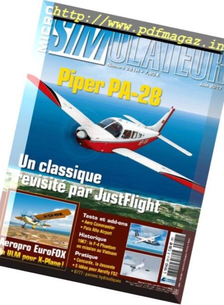 Micro Simulateur – Juin 2017 Cover