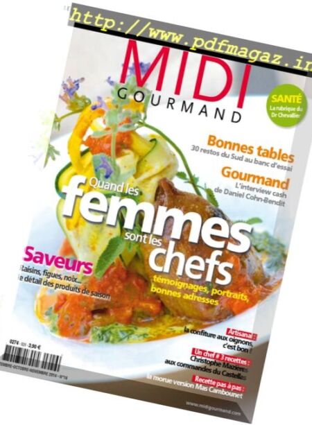 Midi Gourmand – Automne 2014 Cover
