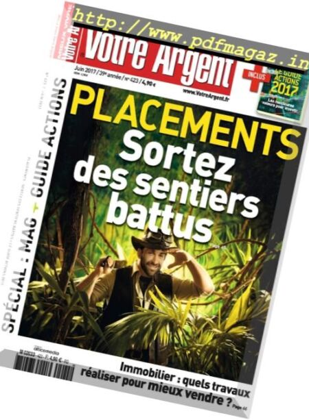 Mieux Vivre Votre Argent – Juin 2017 Cover