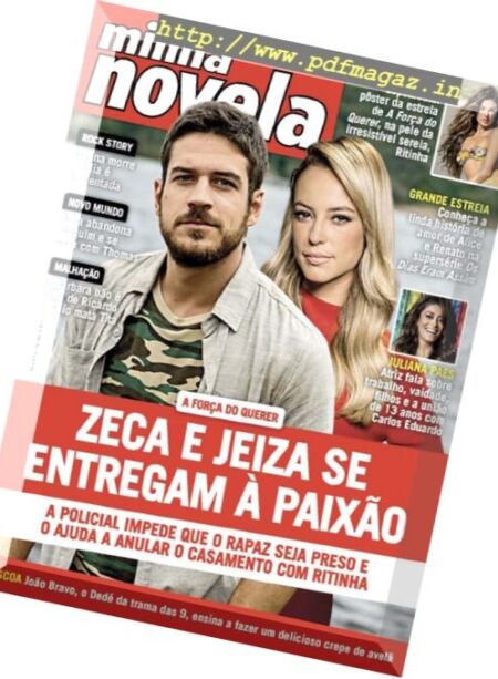 Minha Novela – 14 Abril 2017 Cover