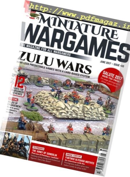 Miniature Wargames – June 2017 Cover