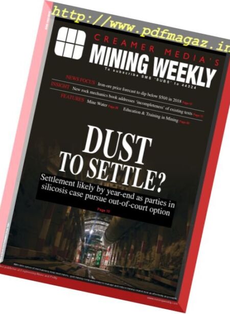 Mining Weekly – 5 May 2017 Cover