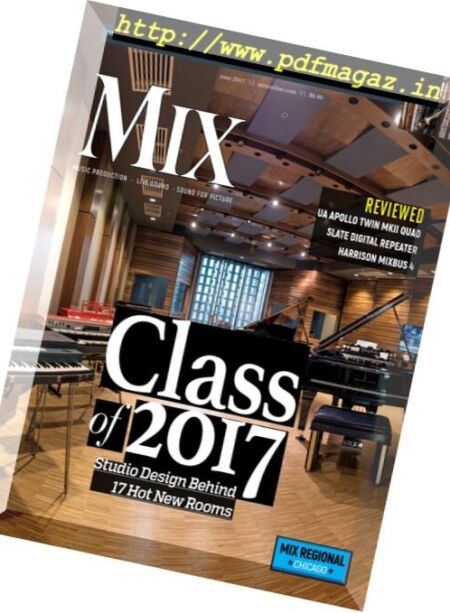 Mix Magazine – June 2017 Cover