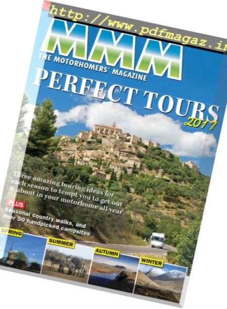 MMM Magazine – Perfect Motorhome Tours 2017 Cover