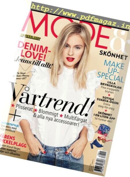 Mode & Skonhet – Nr.2, 2017 Cover