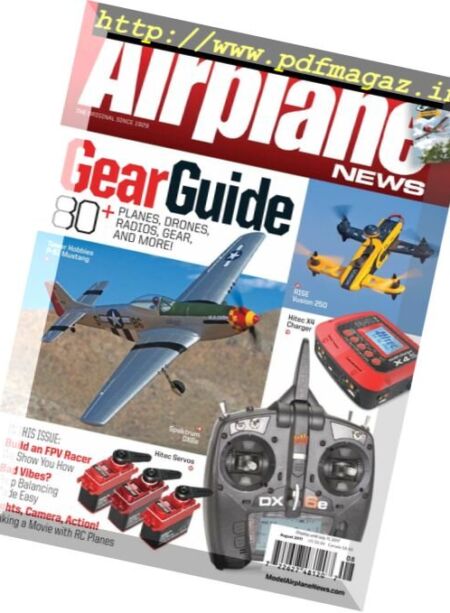 Model Airplane News – August 2017 Cover