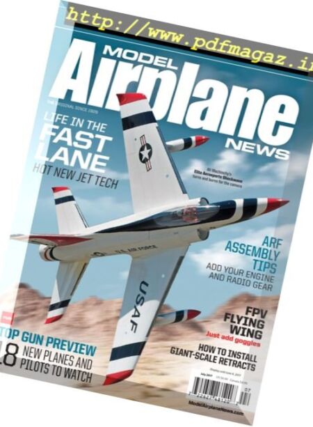 Model Airplane News – July 2017 Cover