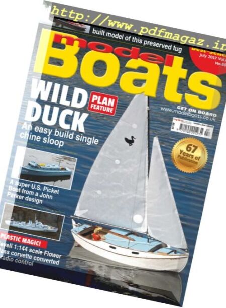 Model Boats – July 2017 Cover