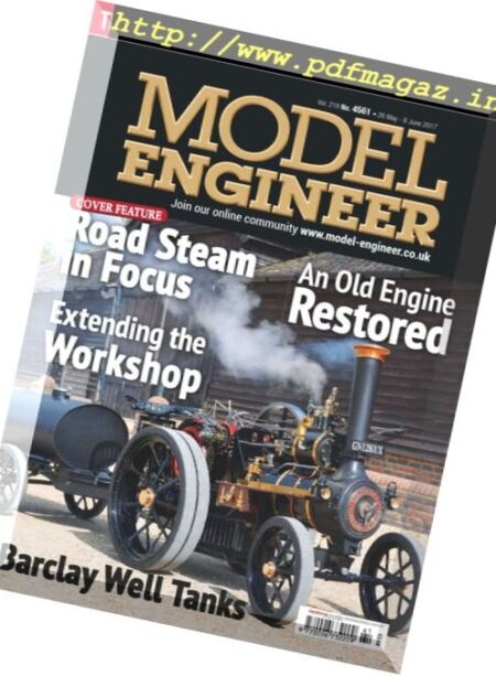Model Engineer – 26 May – 8 June 2017 Cover