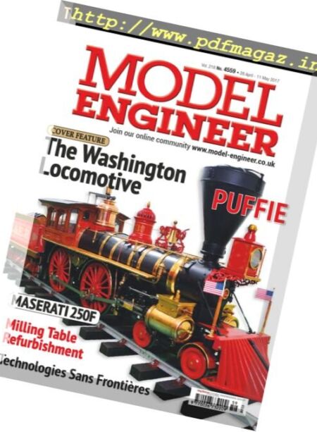 Model Engineer – 28 April 2017 Cover