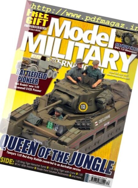 Model Military International – July 2017 Cover