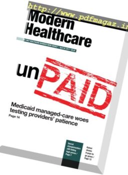 Modern Healthcare – 24 April 2017