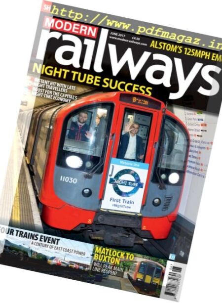Modern Railways – June 2017 Cover