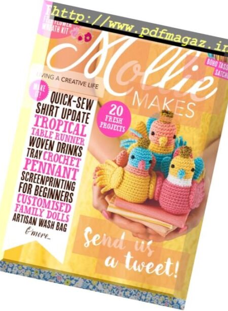 Mollie Makes – Issue 80, 2017 Cover