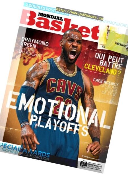 Mondial Basket – Mai-Juin 2017 Cover
