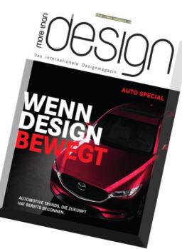 More Than Design – Auto Special 2017