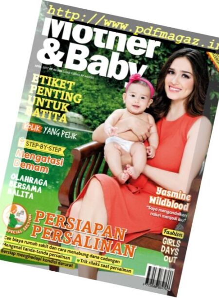 Mother & Baby Indonesia – April 2017 Cover