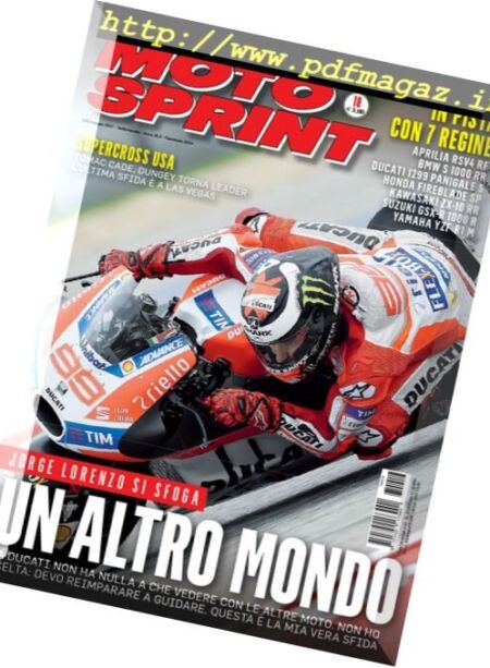 Moto Sprint – 2-8 Maggio 2017 Cover