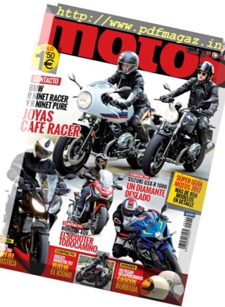 Motos – Mayo 2017 Cover