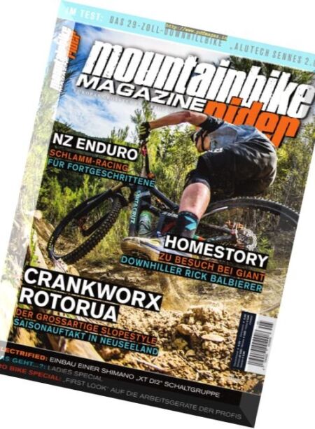 Mountainbike Rider Magazine – Mai 2017 Cover