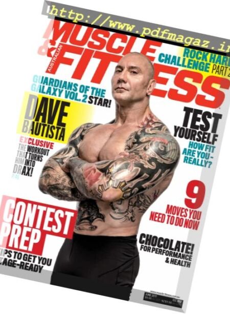 Muscle & Fitness Australia – June 2017 Cover