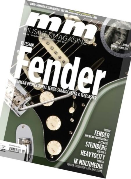 Musikermagasinet – Juni 2017 Cover