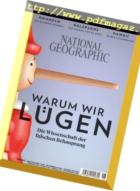 National Geographic Germany – Juni 2017 Cover
