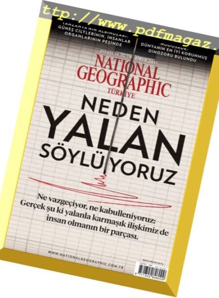 National Geographic Turkey – Haziran 2017 Cover
