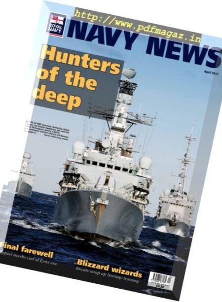 Navy News – April 2017 Cover