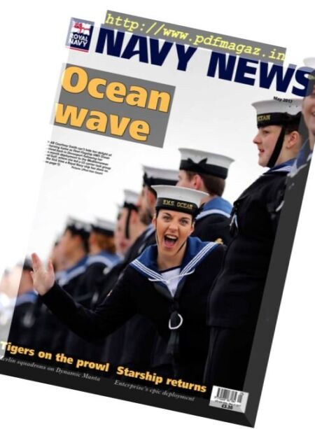 Navy News – May 2017 Cover