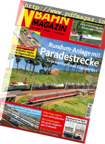 Nbahn Magazin – Mai-Juni 2017 Cover