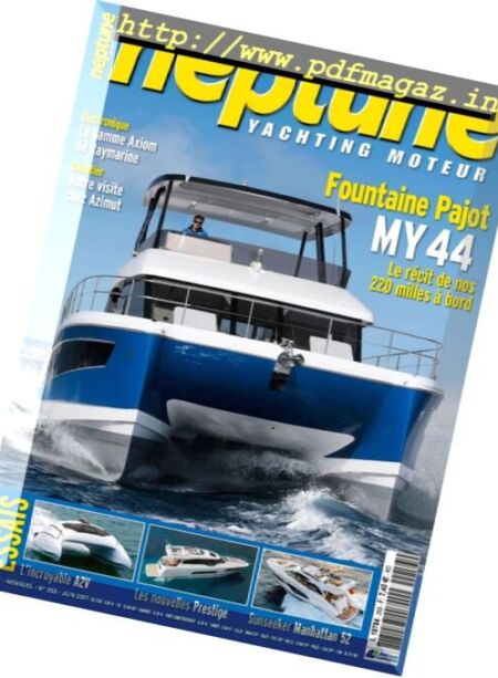 Neptune Yachting Moteur – Juin 2017 Cover