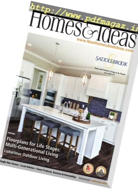 New Homes & Ideas – Spring 2017 Cover