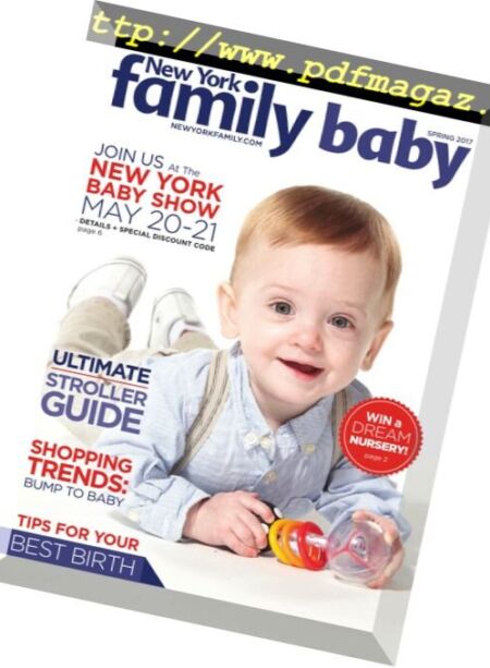 New York Family Baby – Spring 2017 Cover