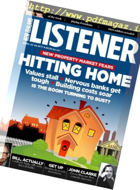 New Zealand Listener – 22-28 April 2017 Cover