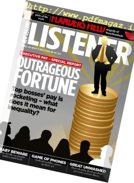 New Zealand Listener – April 29 – May 5, 2017 Cover