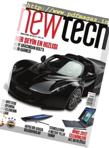 NewTech – Nisan 2017 Cover
