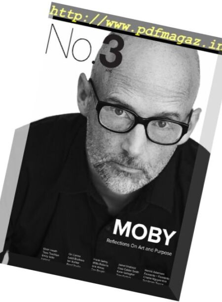 No.3 Magazine – Spring-Summer 2016 Cover