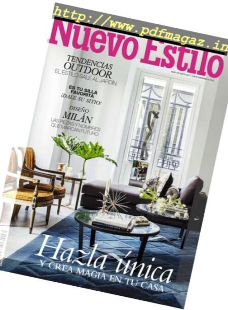 Nuevo Estilo – Mayo 2017 Cover