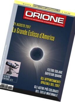 Nuovo Orione – Gennaio 2017