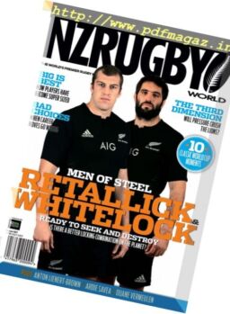 NZ Rugby World – June-July 2017